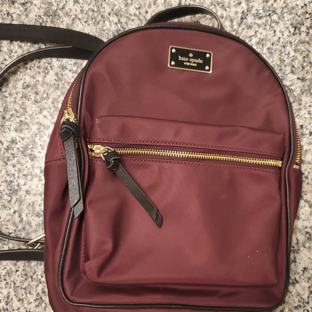 Kate Spade mini backpack purse